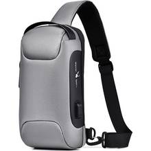 Weixier Weixier outdoor batoh přes rameno s USB Eliseo Šedý 5L W9530s5