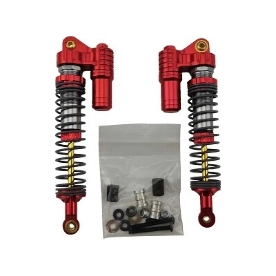 ULTIMATE RACING RC PARTS Nastaviteľné olejové tlmiče 110 mm progresívne s nádržou 2 ks