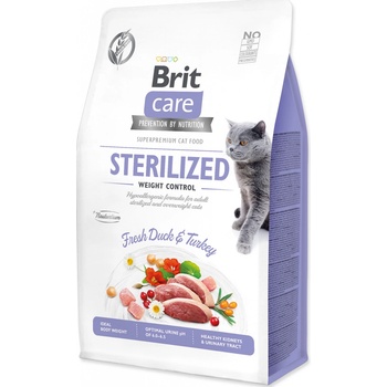 Brit Care Cat Grain Free Sterilised and Weight Control 2 kg