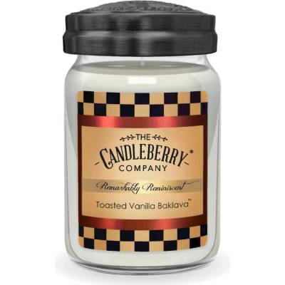 Candleberry Candle Toasted Vanilla Baklava, 624 g