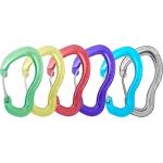 AustriAlpin Карабинер с щифт Austrialpin Micro Wire 6er Set Alu Snapgate carabiner - Yellow, Blue, Red, Green, Purple, Grey - размер 6-Pack (321-0230-0111)
