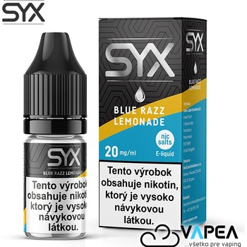 Syx SYX NS BlueRazz Lemonade 10 ml 20 mg