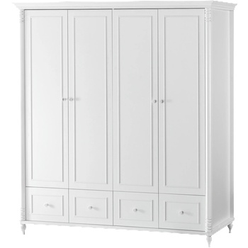 Image 1 of Carmen Nil 4 ГАРДЕРОБ ЧЕТИРИКРИЛЕН - БЯЛ