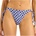 Seafolly Дамско бикини долнище Seafolly Marseille Loop Tie Side Rio Pant Bikini bottom - Blue Indigo - размер 40 (EU) (150-6633-0115)