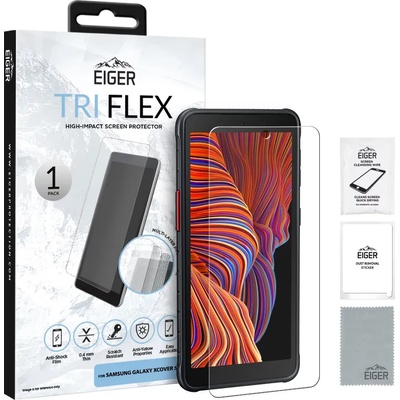Eiger Eiger Tri Flex High-Impact Film Screen Protector (1 Pack) for Samsung Galaxy Xcover 5 (EGSP00757)