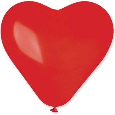 Smart balloons Balónik srdce latexový červený 44 cm
