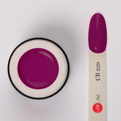Laif Barevný UV/LED gel vínový CB 229 Wine Berry 6 ml