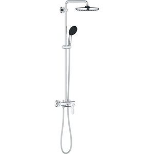 GROHE Vitalio Start - Душ система със смесител, диаметър 25 cm, 2 струи, хром 26679001 (26679001)