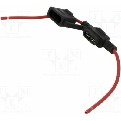 LITTELFUSE FHAC0003ZXJA Zásuvka; 19mm; 25A; na kabel; Výv: vodiče x2; UL94V-0; 32V; IP67