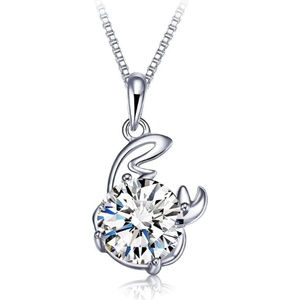 Silenti Jewelry Сребърно колие "Рак