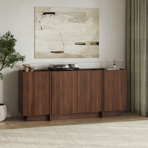 TopMebel Конзола Dorma TopMebel от меламин в цвят орех милано 180x45x80.2cm