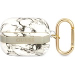 Guess Калъф Guess GUAPHCHMAG за AirPods Pro, сив, Marble Strap Collection (3666339047177)
