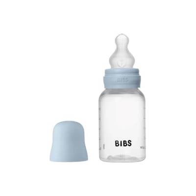 Bibs kojenecká láhev silikon modrá 150 ml
