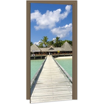 Dimex D-016 samolepící fototapeta na dveře JETTY rozměry 95 x 210 cm