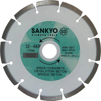 Sankyo diamantový kotúč 150 mm SE-6KR