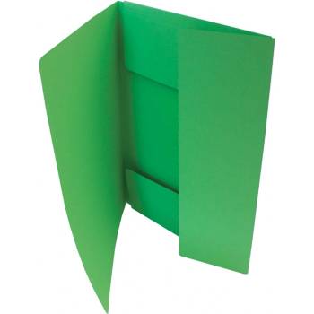 Hit Office A4 papierové dosky s chlopňami zelené 50 ks