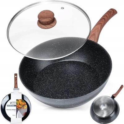 Tradiční pánev Vilde Black Line 28 cm, granitová