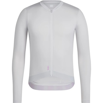 Rapha Men's Pro Team Long Sleeve Lightweight Jersey silver/quartz Pánsky