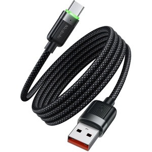 Mcdodo Кабел Self-Winding Series - Mcdodo (CA-5650) - USB-A → USB-C, 6A, 1.2m - Черен