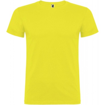 Beagle detské tričko s krátkym rukávom žltá