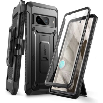 SUPCASE Противоударен Калъф за GOOGLE Pixel 8, SUPCASE Unicorn Beetle Pro, Черен (843439123175)