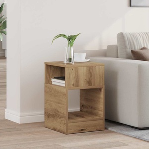 vidaXL Крайна масичка Дъб 30, 5 x 30 x 45 см Инженерна дървесина (890910)