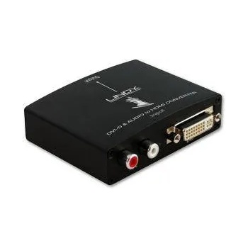 Lindy Видео конвертор LINDY 38094 : : DVI-D и 2 x RCA към HDMI, До 1080p при 50 / 60 Hz, 2.25 Gbps, 240 V, Черен, LNY-38094