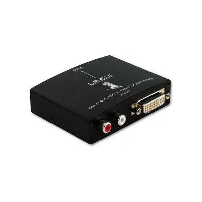 Lindy Видео конвертор LINDY 38094 : : DVI-D и 2 x RCA към HDMI, До 1080p при 50 / 60 Hz, 2.25 Gbps, 240 V, Черен, LNY-38094