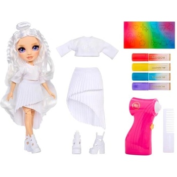 MGA Entertainment Кукла Rainbow High Air Brush - лилави очи