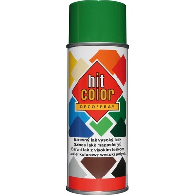 hitcolor Barva lesklá 400 ml smaragdová