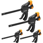 Tolsen Tools Tolsen комплект бързостягащи стеги, 4 бр (10209)