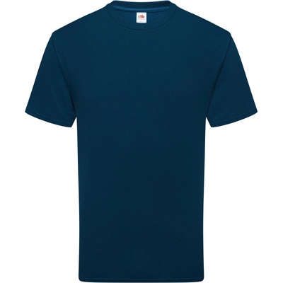 Fruit of the Loom tričko Pure Cotton T těžká bio bavlna krátký rukáv COT161362ada01-mountain blue
