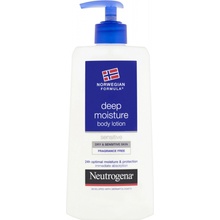 Neutrogena Sensitive hloubkově hydratační tělové mléko pro suchou a citlivou pokožku 400 ml