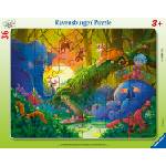 Ravensburger Пъзел с рамка Ravensburger от 36 части - Джунгла (12004251) - baby