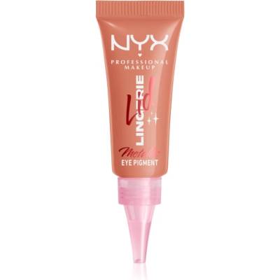 NYX Cosmetics Lid Lingerie кремави сенки са очи цвят Gold String 6ml