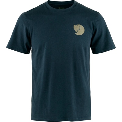 Fjällräven Мъжка тениска Fjällräven Walk With Nature T-Shirt - Dark Navy (216-6076-0213)