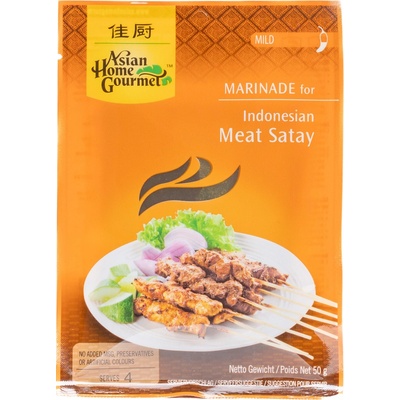 Asian Home Gourmet Marináda na Indonézske Meat Satay 50 g