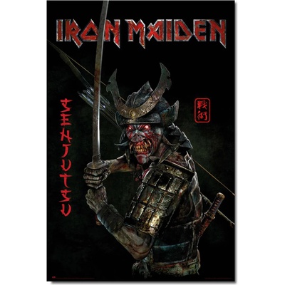 NNM постер iron maiden - senjutsu- gpe5729