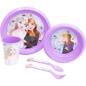 Stor Комплект за хранене Stor - Frozen Autum Leaves, 5 части (81015)