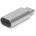 Delight 55448B iPhone Lightning USB Type-C сребърен адаптер (55448B)