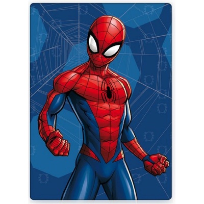 BrandMac Modrá detská deka Spiderman