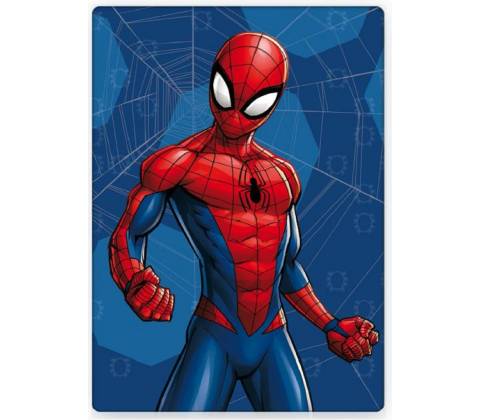 BrandMac Modrá detská deka Spiderman