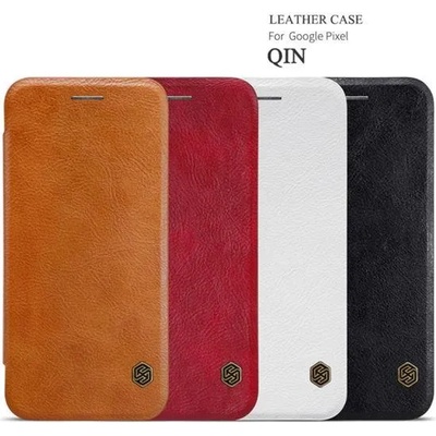 Google Pixel Nillkin Кожен Калъф и Протектор