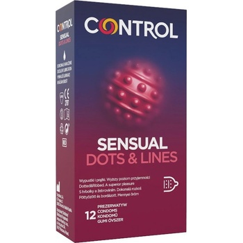 CONTROL Sensual Dots & Lines 12's