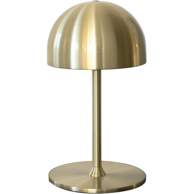 Sirius LED настолна лампа с дистанционно управление в месингов цвят с метален абажур (височина 22 cm) Tim - Sirius (38637)