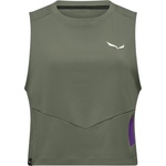 Salewa Дамски потник с широка презрамка Salewa Women's Pedroc Dry Light Tank Tank top - Faded Green - размер 40 (EU) (916-6642-0115)