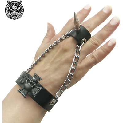 Leather & steel fashion гривна endless torment- lsf1 128