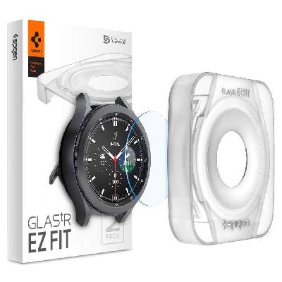 Tempered Glass GLAS. tR EZ Fit - стъклени защитни покрития за дисплея на Samsung Galaxy Watch 4 Classic 46mm (2 броя)