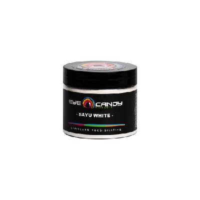 Eye Candy Pigments Sayu White slídový metalický práškový pigment Hmotnost: 50 g