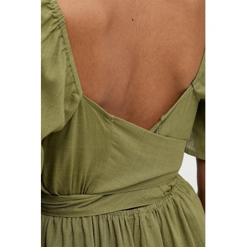 ANSWEAR Рокля с лен Answear. LAB (8868.k.flk)